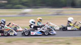 CADET 12 HEAT 2 VICTORIAN COUNTRY SERIES COBDEN GO KART TRACK 18TH FEBRUARY 2018 [upl. by Swann161]