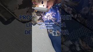 Proses jahit lilit dress cantik dan juga detail hasilnya sewing konveksi konveksibaju jasajahit [upl. by Nessim145]