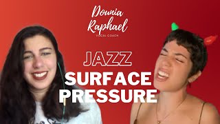 VOCAL COACH REACTS To Surface Pressure Jazz cover with Mike Elizondo [upl. by Rudelson]