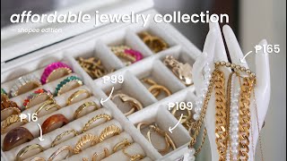 the best affordable jewelry from shopee — classy on a budget [upl. by Felder]