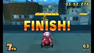 Sunken City Run by The Slashers GamesOfSayaka  Mario Kart 7 Custom Track 1440p 60fps [upl. by Orestes]