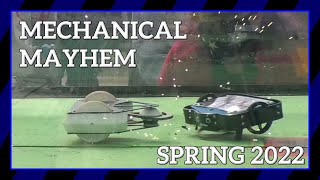 Antweight Robot quotCheesecakequot at Mechanical Mayhem Spring 2022 [upl. by Frendel]