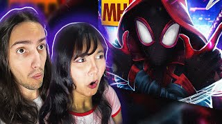 TRAP MORILES React MILES MORALES 🕷️  HomemAranha Através do Aranhaverso  Prod Sid  MHRAP [upl. by Sophia]