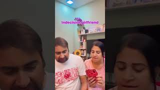 Indecisive girlfriend 🤣🤣patipatninokjhonk couplegoals funnycomedy like subscribe [upl. by Ordep]