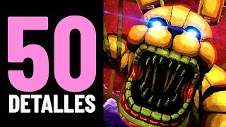 FNAF INTO THE PIT 50 REFERENCIAS y DETALLES que NO SABÍAS  Easter Eggs [upl. by Reseta]