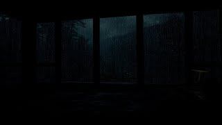 Heavy Rain In The Forest For Better Sleep  Healing Sounds Help Relax StudyampSleep Well In 5 Minutes [upl. by Templa]