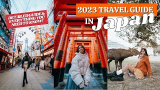 JAPAN  Osaka  Kyoto  Nara FULL TRAVEL GUIDE Tipid tips  Budget Itinerary  many more 🇯🇵 [upl. by Raleigh]