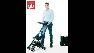 GB Pockit Air All Terrain Ultra Compact Lightweight Travel Stroller [upl. by Ludovika]