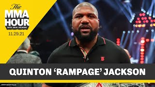 Rampage Jackson Wouldn’t Accept UFC Hall of Fame Invite Honor Me With a Check  The MMA Hour [upl. by Tamarah]