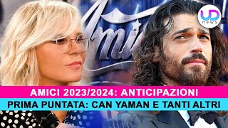 Amici 20232024 Anticipazioni Prima Puntata Ospiti Can Yaman E Tanti Altri [upl. by Mert597]