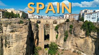 Dream Trip through Spain 4K  Relaxation Film with calming music [upl. by Esorrebma68]