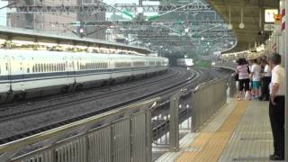 N700700Series Tohkaido Shinkansen on a rainy day [upl. by Omor]