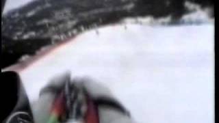 Whistler Olympic Downhill Course 1995 Helmet Cam [upl. by Ardnued760]