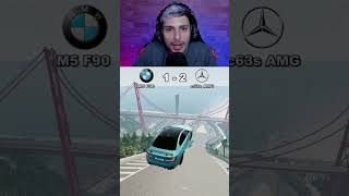 BMW VS MERCEDES beamngdrive shorts react bmw mercedes [upl. by Intosh]