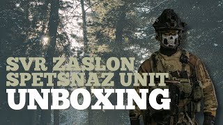 Unboxing the 16 scale SVR Zaslon Spetsnaz Unit Limited Edition action figure from DAM Toys [upl. by Dammahum]