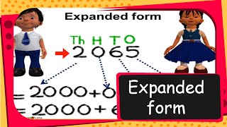 Maths  How to find Expanded Form of a number  Part 1  English [upl. by Thier]