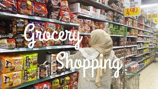 vlog Grocery Shopping  Ninso haul 🍞🍉🍫🥒 [upl. by Castora]