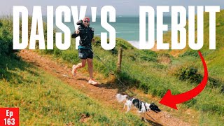 9 Miles Of Epic Clifftop Trails With My Dog  Maverick Race Dorset The Original 2024 [upl. by Ynaittirb379]