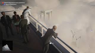 HITMAN 3 DUBAI  KILL SEBASTIAN SATO USING SNIPER RIFLE  4K Realistic Gameplay [upl. by Anelis]