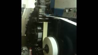 TACKYBOY FLEXO LABEL MACHINE [upl. by Nalani958]