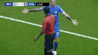 🔴LIVE Manchester City vs Chelsea  International Friendly 2024  PES 21 Simulation Gameplay [upl. by Dlareme]