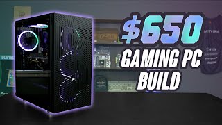 2020 Budget 650 Gaming PC [upl. by Gschu655]