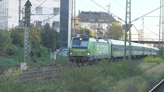 Züge in Düsseldorf Wehrhahn FULL HD [upl. by Encratia577]