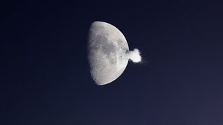 Moon Crash  Something hit the moon [upl. by Lajib481]