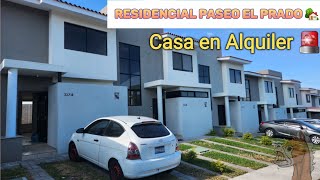 ¿Cómo son las casas del Paseo el Prado  Vivienda disponible para alquiler [upl. by Orlando]