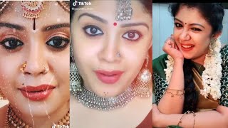 Gayathri shan Tiktok videos😘🤩 Expression queen Gayathri Cute latest tikok Videos🧡🧡 [upl. by Takeo]