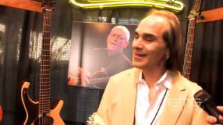 Harvey Citron of Citron Guitars at NAMM 2009 with EMGtv [upl. by Lurlene891]