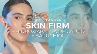 Skin Firm  Hidroxiapatita de Calcio  Bakuchiol Booster Facial [upl. by Hughie760]