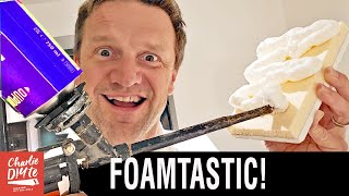 How to Fix Plasterboard with Expanding Foam Adhesive [upl. by Sirapal]