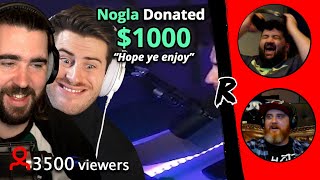 Nogla amp Terroriser REACT to Terroriser being trolled by Nogla  RENEGADES REACT TheycallmeHatGuy [upl. by Gabrielson167]