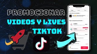 Cómo PROMOCIONAR un VIDEO o LIVE en TIKTOK Tutorial [upl. by Inva]