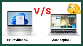 acer aspire 5 vs Hp Pavilion 15 [upl. by Pesek]