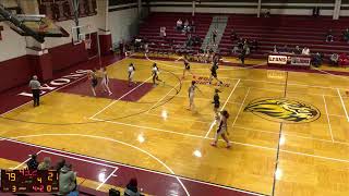 Lyons High School vs NorthRoseWolcott Womens Varsity Basketball [upl. by Airlia]