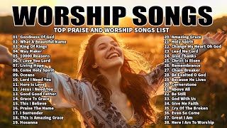 Best Christian Worship Songs of 2024  Praise and Worship Music  Nonstop Christian Gospel Songs 🙏 [upl. by Delaryd]