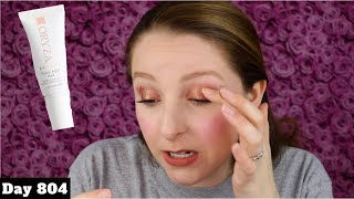 ORYZA BEAUTY Foiler Alert Metallic Eye Shadow in Rosé Swatch amp Review [upl. by Denby]