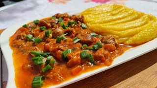 Tocăniță de Pipote si Mămăliguță in stil Unguresc 🥘🍲🥘fy familyvlog facts viral cake facts [upl. by Hildagarde283]