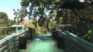 Log Jammer Log Water Ride Six Flags Magic Mountian Hbvideos Cooldisneylandvideos [upl. by Notfol593]