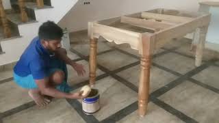 How To Mixing Sanding Sealer  how To Use Sending sealer  Wood Polish [upl. by Riem]