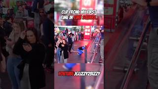 We spotted a YouTube short dancer in time square explore jglizzy2bizzy timessquare flexinn [upl. by Mills]