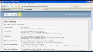 How to install SMF  Simple Machines Forum [upl. by Skye]