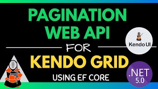 Kendo Grid Pagination Web API using Entity Framework Core [upl. by Sundstrom]