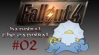 Lets Play Fallout 4 as Hannibal the Cannibal on Survival Difficulty 02 [upl. by Euqinomahs]