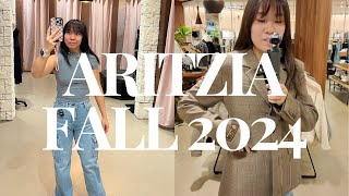 Aritzia Fall 2024 New and Try on [upl. by Niatsirk]