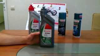 Моторное масло Castrol ActEvo Extra Scooter 4T 5W40 [upl. by Urbanus]