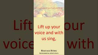 All Creatures of Our God and King hymnsongs hymns hymnslyrics hymnsinstrumental hymnsing [upl. by Debbee511]