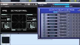 Epic Soundlab Octacontrol  MIDI Transmuter  Work in Progress  Controlling Omnisphere [upl. by Ronyar]